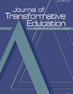 Journal of Transformative Education book cover
