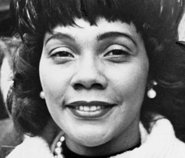 Portrait of Coretta Scott King