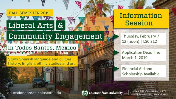 Todos Santos Study Abroad Information Session Announcement
