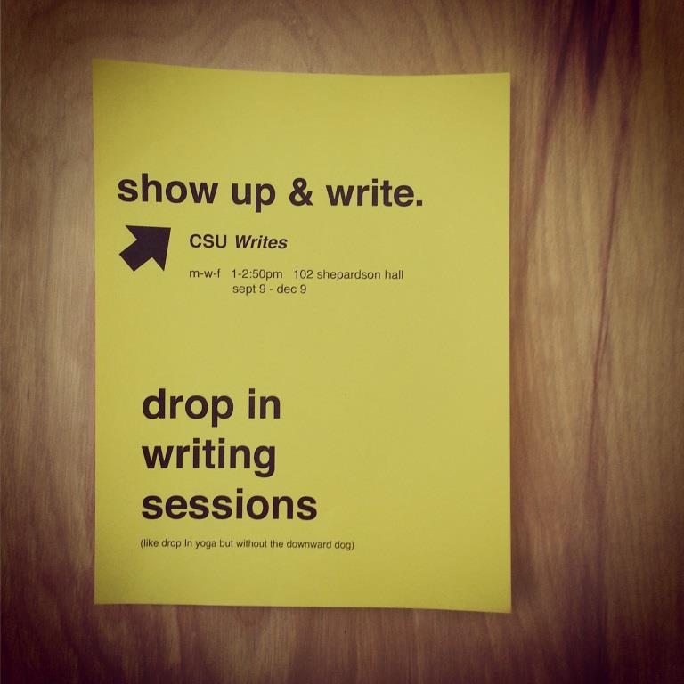 showupandwrite