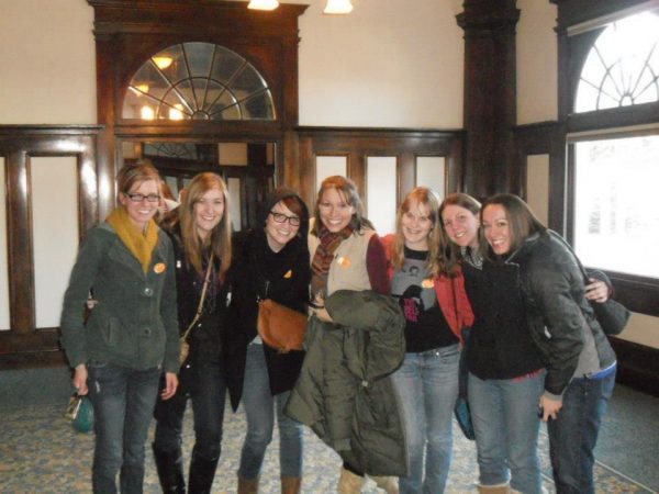 group photo at Stanley Hotel