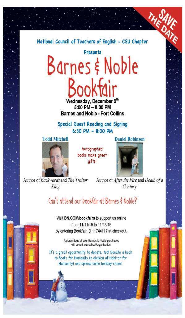 NCTE Bookfair and Reading