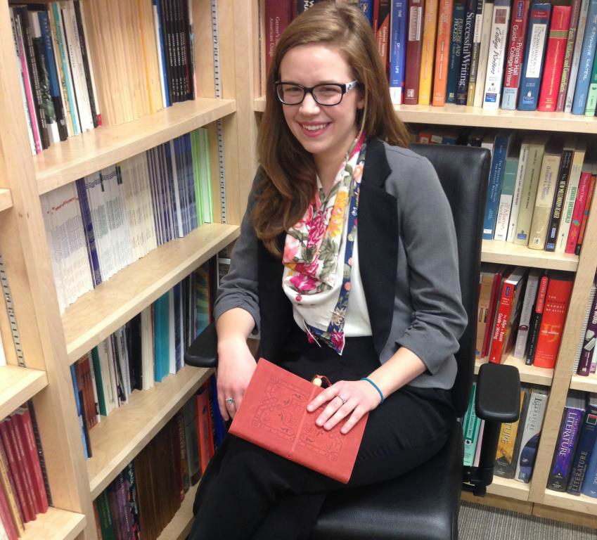 Ashley Alfirevic, after her senior thesis readin
