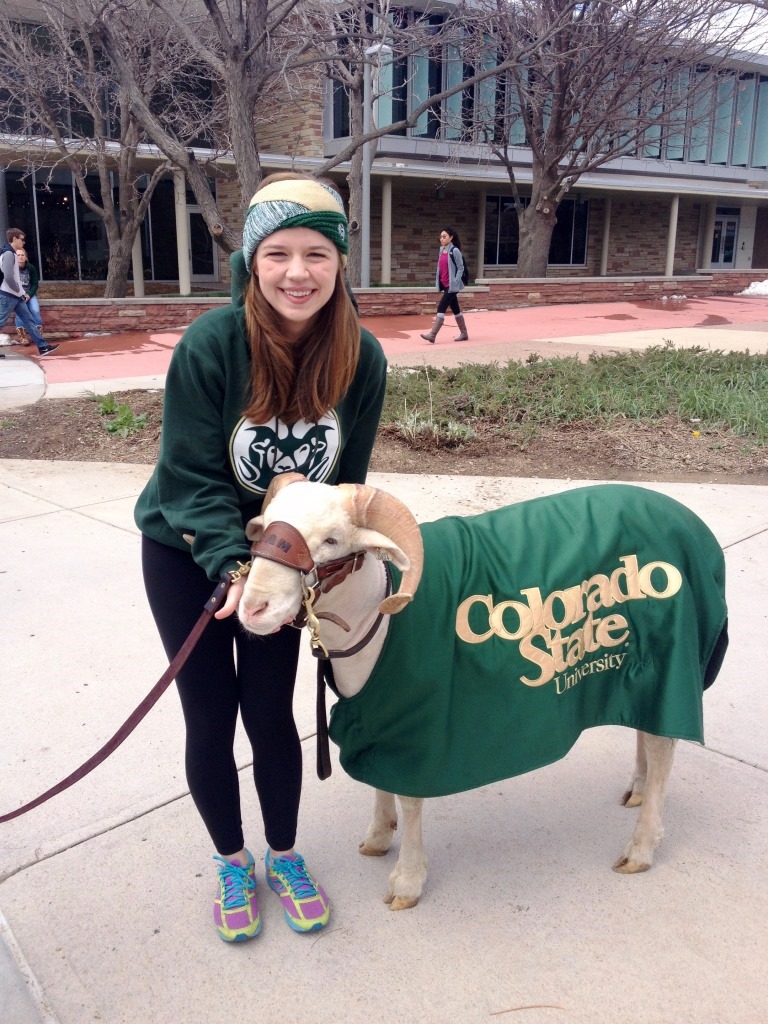 Ashley Alfirevic and Cam the Ram