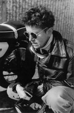 Vintage Leslee, looking very James Dean
