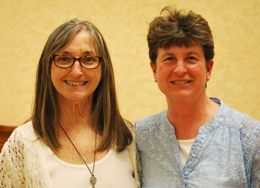 Bev McQuinn and Christina Sutton