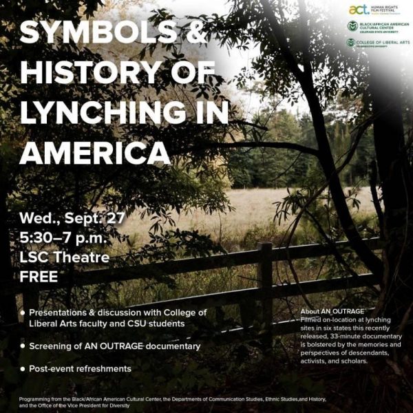 Symbols of Lynching event flyer