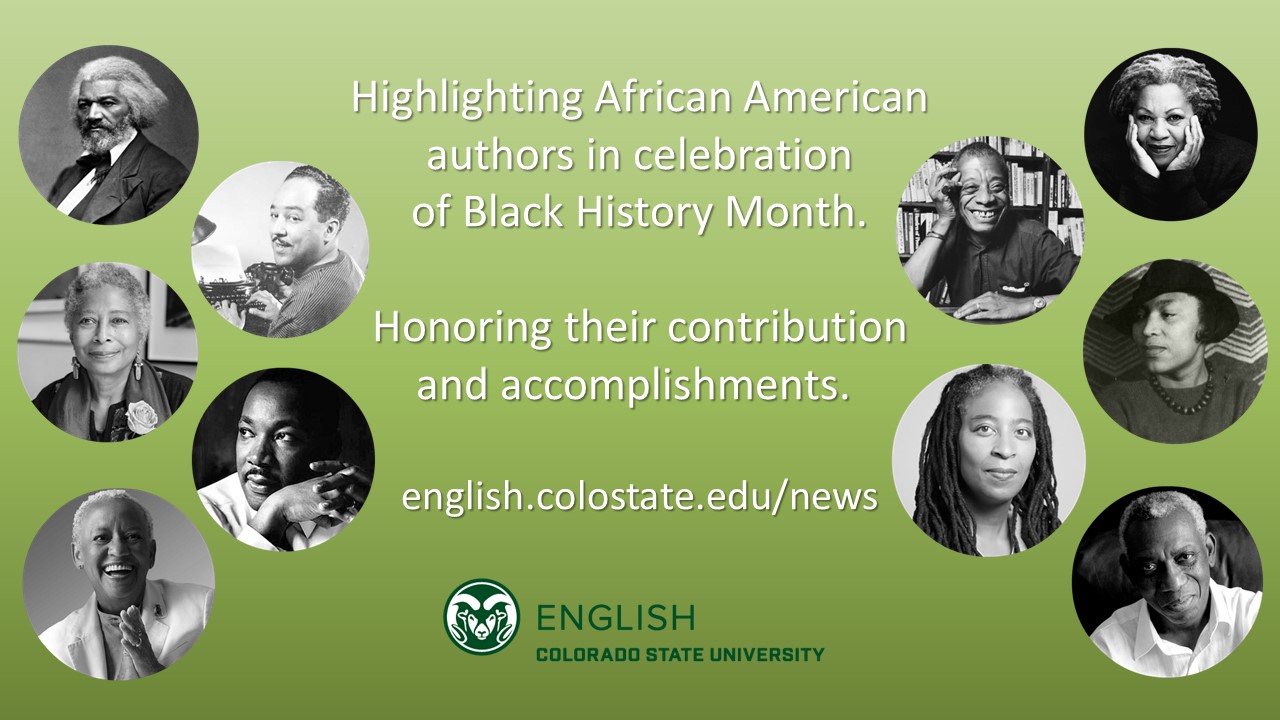 Black History Month announcement slide