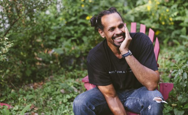 Portrait of Ross Gay by Natasha Komoda