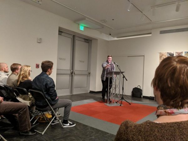 Mikey Borgard reading