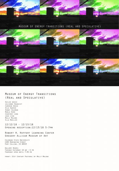 The Museum of Energy Transitions (Real and Speculative) Flyer