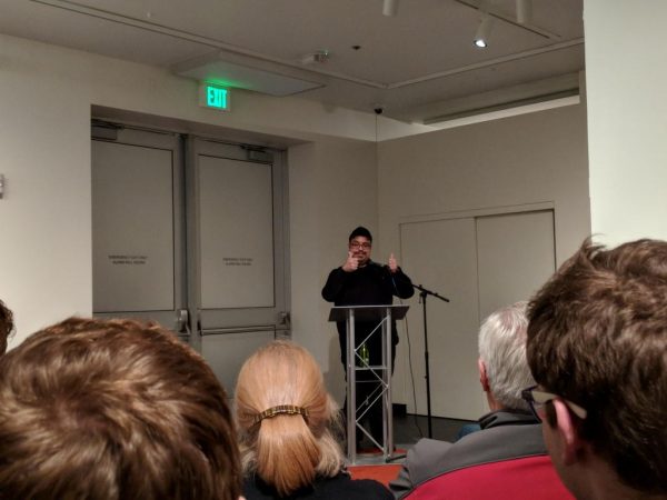 Caleb Gonzales reading