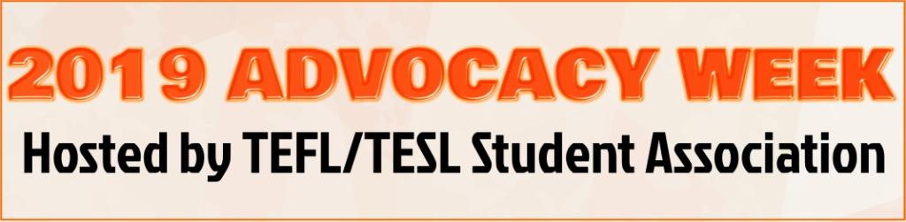 Advocacy Week Banner