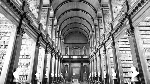 Library stock photo