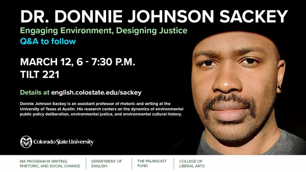 Donnie Johnson Sackey event flyer