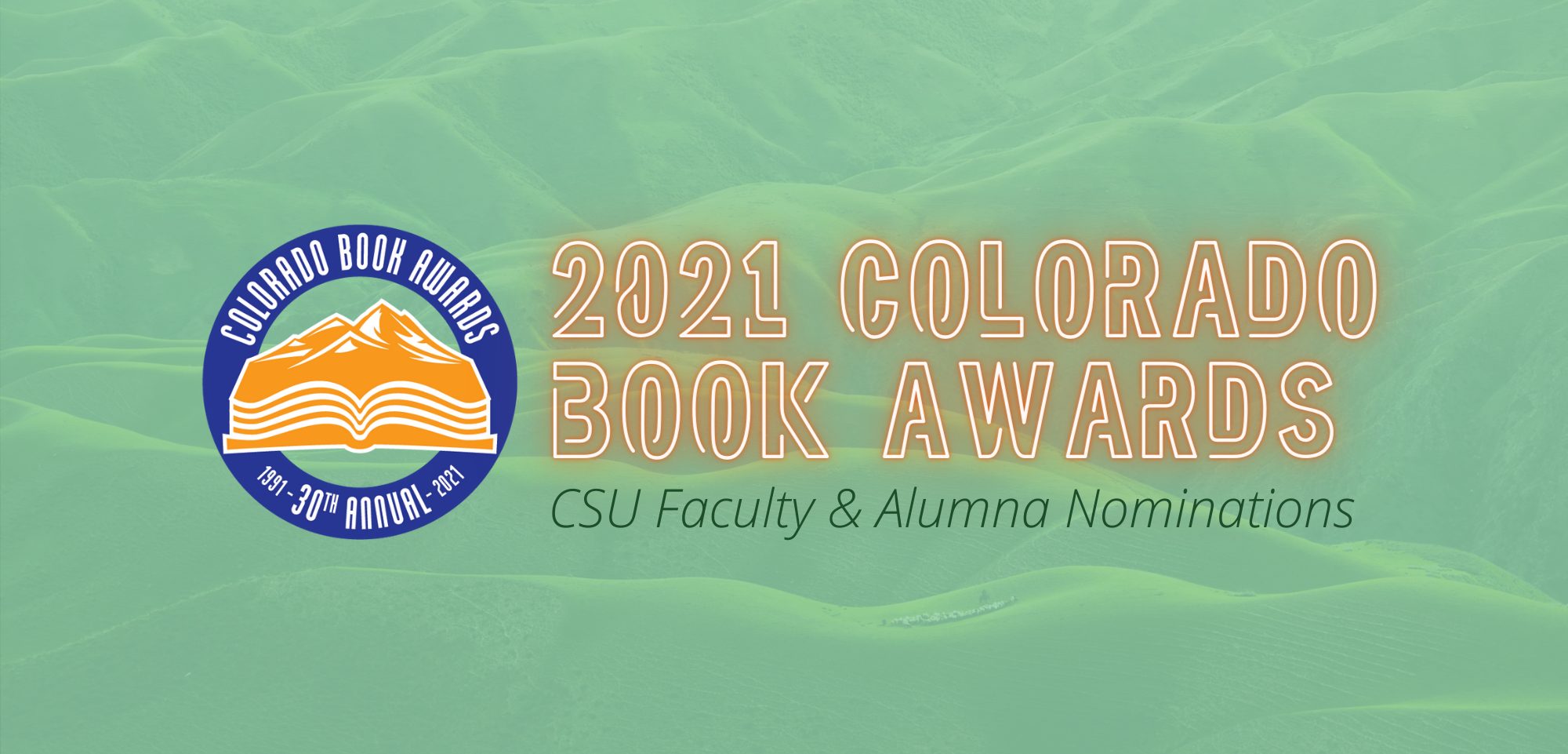 CSU Faculty & Alumna Nominated for Colorado Book Awards