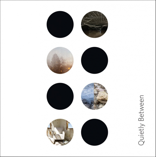 Book cover of Quietly Between by Megan Kaminski, Brad Vogler, Lori Anderson Moseman, and Sarah Green