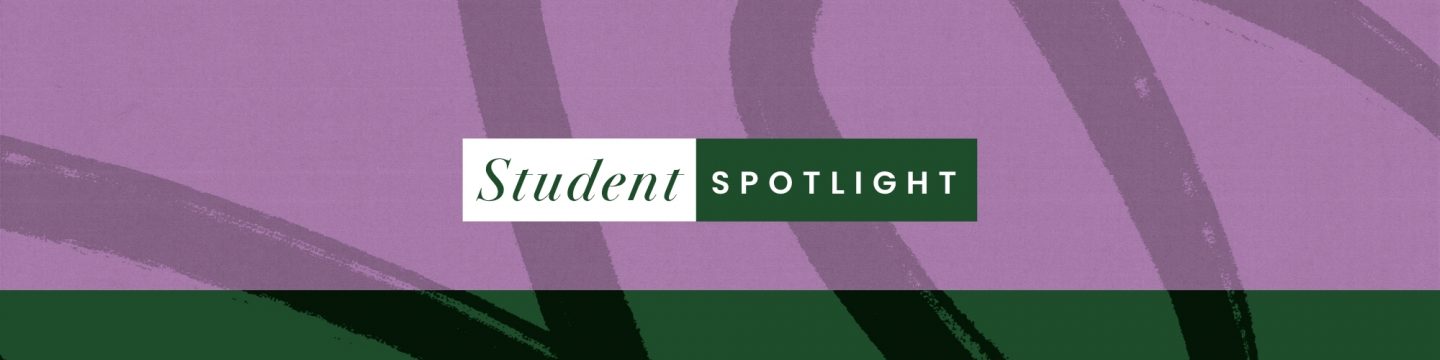Student Spotlight: Zach Luiz (B.A., ’26)