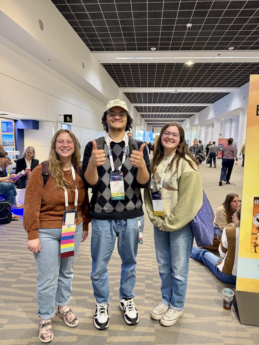English Education faculty, students, and alumni showcase scholarship and teaching innovation at NCTE 2025