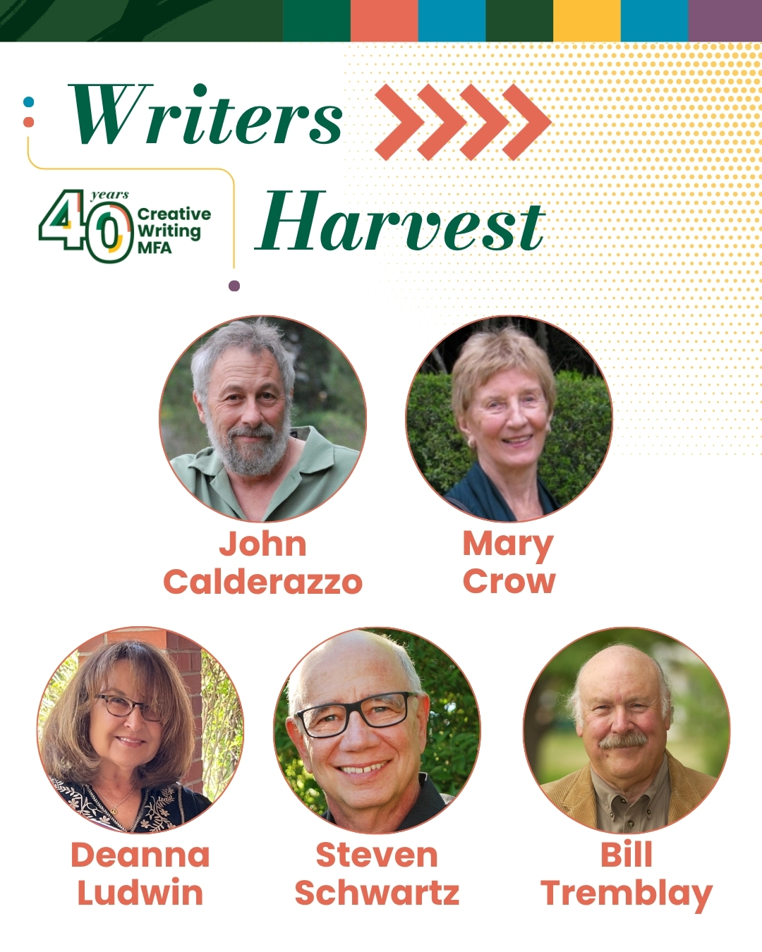 Creative Writing Reading Series: Writers Harvest