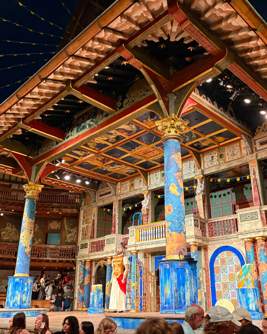 Globe Theatre stage
